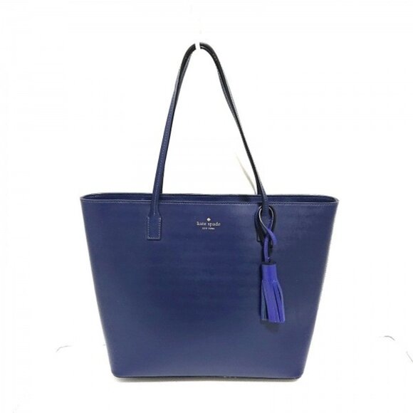 Nwot Kate Spade NY Jana Blue Sapphire Tote Bag Purse - Picture 3 of 13